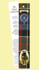 Colquhoun Clan Tartan Colquhoun History Bookmarks Pack of 10