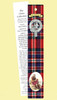 MacFarlane Clan Tartan MacFarlane History Bookmarks Pack of 10