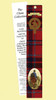 MacGillivray Clan Tartan MacGillivray History Bookmarks Set of 5
