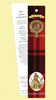 MacIver Clan Tartan MacIver History Bookmarks Pack of 10