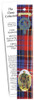 MacPherson Clan Tartan MacPherson History Bookmarks Set of 5