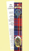 MacPherson Clan Tartan MacPherson History Bookmarks Set of 5