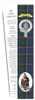 Ogilvie Clan Tartan Ogilvie History Bookmarks Set of 5