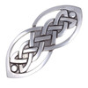Celtic Open Knotwork Stylish Pewter Hair Slide