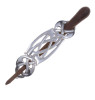 St John Celtic Knotwork Stylish Pewter Rosewood Pin Hair Slide St John Celtic Knotwork Stylish Pewter Rosewood Pin Hair Slide