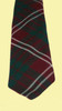 Crawford Modern Clan Tartan Lightweight Wool Straight Mens Neck Tie