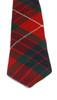 Fraser Red Modern Clan Tartan Lightweight Wool Straight Mens Neck Tie
