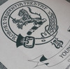 Young Clan Cloot Crest Unbleached Cotton Printed Tea Towel