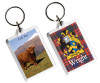 Wright Coat of Arms Tartan Family Name Acryllic Key Ring Set of 3