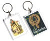 MacArthur Clan Badge Tartan Family Name Acryllic Key Ring Set of 3