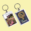 Hunter Clan Badge Tartan Family Name Acryllic Key Ring Set of 3 Hunter Clan Badge Tartan Family Name Acryllic Key Ring Set of 3