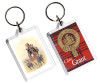 Grant Clan Badge Tartan Family Name Acryllic Key Ring Set of 3 Grant Clan Badge Tartan Family Name Acryllic Key Ring Set of 3