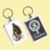 Davidson Clan Badge Tartan Family Name Acryllic Key Ring Set of 3 Davidson Clan Badge Tartan Family Name Acryllic Key Ring Set of 3