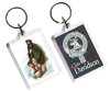 Davidson Clan Badge Tartan Family Name Acryllic Key Ring Set of 3 Davidson Clan Badge Tartan Family Name Acryllic Key Ring Set of 3
