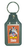 Steele Coat of Arms English Family Name Leather Key Ring Set of 2