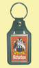 Richardson Coat of Arms English Family Name Leather Key Ring Set of 4 Richardson Coat of Arms English Family Name Leather Key Ring Set of 4