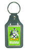 Middleton Coat of Arms English Family Name Leather Key Ring Set of 4