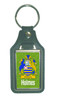 Holmes Coat of Arms English Family Name Leather Key Ring Set of 2