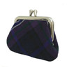 Scotland Forever Modern Tartan Fabric Framed Small Ladies Coin Purse