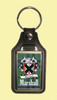 Marshall Coat of Arms Tartan Scottish Family Name Leather Key Ring Set of 2 Marshall Coat of Arms Tartan Scottish Family Name Leather Key Ring Set of 2
