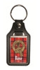 Rose Clan Badge Tartan Scottish Family Name Leather Key Ring Set of 4 Rose Clan Badge Tartan Scottish Family Name Leather Key Ring Set of 4