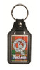 MacLean Clan Badge Tartan Scottish Family Name Leather Key Ring Set of 4