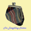 Stewart Dress Modern Tartan Fabric Framed Small Ladies Coin Purse