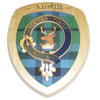 Austin Clan Crest Tartan 7 x 8 Woodcarver Wooden Wall Plaque 