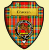 Chattan Ancient Tartan Crest Wooden Wall Plaque Shield