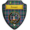 Cooper Ancient Tartan Crest Wooden Wall Plaque Shield