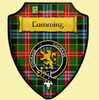 Cumming Dress Tartan Crest Wooden Wall Plaque Shield