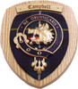 Campbell Of Argyll Clan Crest Tartan 7 x 8 Woodcarver Wooden Wall Plaque 