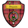 Ferguson Commemorative Tartan Crest Wooden Wall Plaque Shield