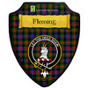Fleming Murray Of Atholl Tartan Crest Wooden Wall Plaque Shield