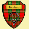 Gartshore Lennox District Tartan Crest Wooden Wall Plaque Shield