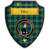 Glen Ancient Tartan Crest Wooden Wall Plaque Shield