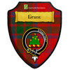 Grant Ancient Tartan Crest Wooden Wall Plaque Shield