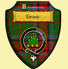 Grant Of Monymusk Modern Tartan Crest Wooden Wall Plaque Shield