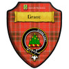 Grant Weathered Tartan Crest Wooden Wall Plaque Shield