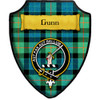 Gunn Ancient Tartan Crest Wooden Wall Plaque Shield