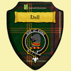 Hall Of Springbrook Tartan Crest Wooden Wall Plaque Shield