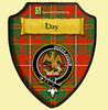 Hay Ancient Tartan Crest Wooden Wall Plaque Shield