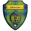 Johnstone Ancient Tartan Crest Wooden Wall Plaque Shield