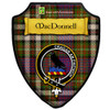 MacDonnell Of Glengarry Dress Tartan Crest Wooden Wall Plaque Shield