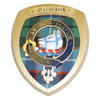Galbraith Clan Crest Tartan 10 x 12 Woodcarver Wooden Wall Plaque 