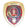 MacAlister Clan Crest Tartan 7 x 8 Woodcarver Wooden Wall Plaque 