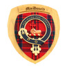 MacDonald Clan Crest Tartan 10 x 12 Woodcarver Wooden Wall Plaque 