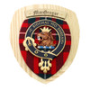MacGregor Clan Crest Tartan 7 x 8 Woodcarver Wooden Wall Plaque 