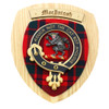MacIntosh Clan Crest Tartan 10 x 12 Woodcarver Wooden Wall Plaque 