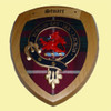 Stuart Of Bute Clan Crest Tartan 10 x 12 Woodcarver Wooden Wall Plaque 